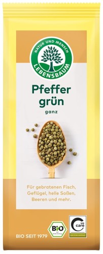 Pieprz Zielony Ziarnisty BIO 35 g  Lebensnaum