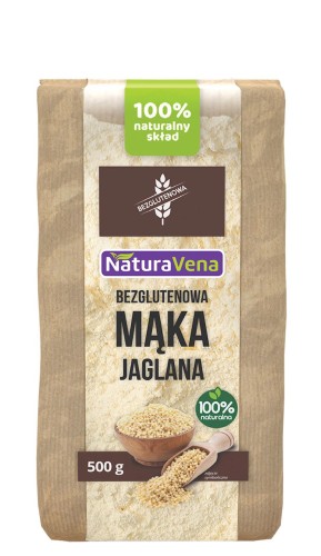 Mąka Jaglana Bezglutenowa 500 g Naturavena