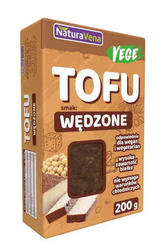Tofu Kostka Wędzone 200 g Naturavena