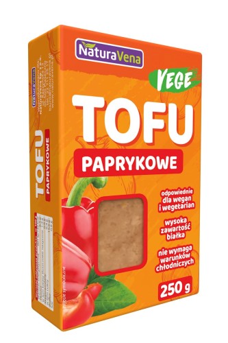 Tofu Kostka Paprykowe 250 g Naturavena