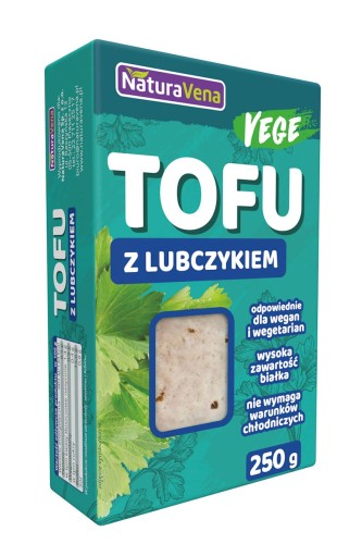 Tofu Kostka z Lubczykiem 250 g Naturavena