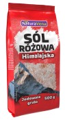 Sól Himalajska Różowa Grubo Mielona 500 g Naturavena