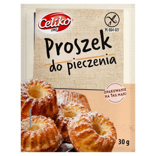 Proszek do Pieczenia Bezglutenowy 30 g Celiko