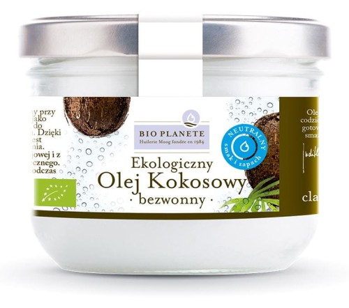 Olej Kokosowy BIO Bezzapachowy 400 ml Bio Planete