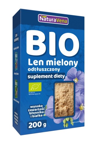 Len Mielony BIO 200 g Naturavena