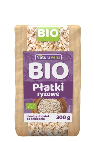 Płatki Ryżowe BIO 300 g Naturavena
