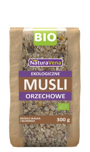 Musli Orzechowe BIO 300 g Naturavena