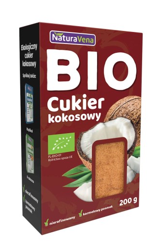 Cukier Kokosowy BIO 200 g Naturavena