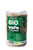 Wafle Orkiszowe Pełnoziarniste z Solą Morską BIO 100 g Naturavena