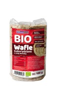 Wafle Kukurydziane Pełnoziarniste z Solą Morską BIO 100 g Naturavena
