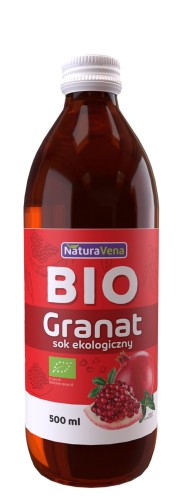 Sok z Granatu 100% BIO 500 ml Naturavena