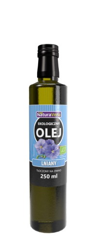 Olej Lniany BIO 250 ml Naturavena