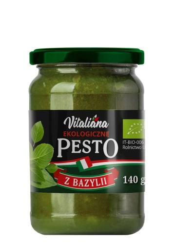 Pesto z Bazylii BIO 140 g Vitaliana