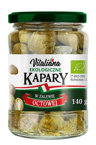 Kapary w Occie BIO 140 g Vitaliana