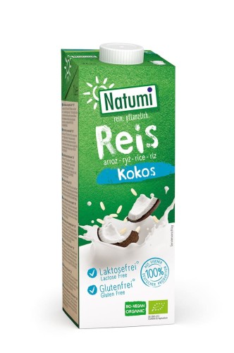 Napój Ryżowo-Kokosowy Bezglutenowy BIO 1 litr Natumi