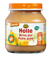 Puree z Gruszki Bez Dodatku Cukrów BIO 125 g Holle