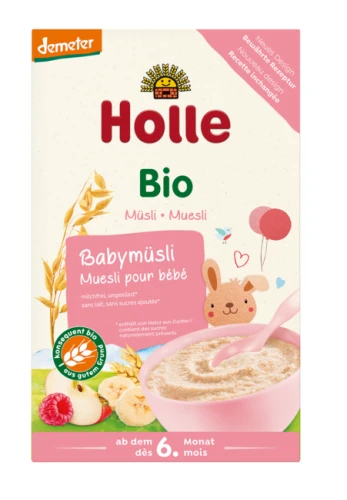 Kaszka Zbożowo Owocowa Bez Dodatku Cukrów BIO 250 g Holle