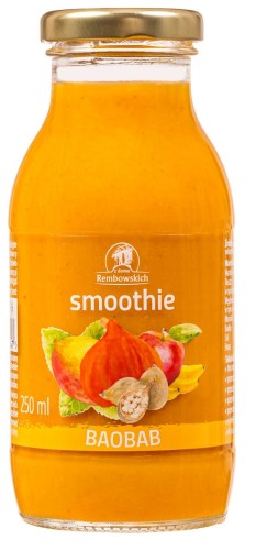 Smoothie Jabłko - Mango - Banan - Dynia - Baobab 250 ml Rembowscy