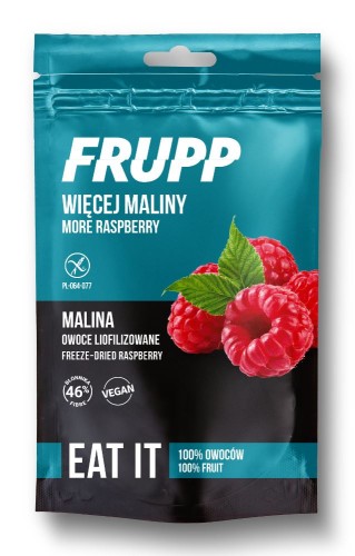 Frupp Owoce Liofilizowane Malina 15 g Celiko