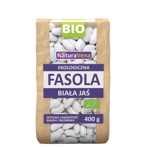 Fasola Biała Jaś BIO 400 g Naturavena
