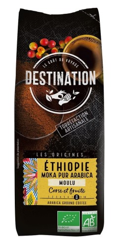 Kawa Mielona Arabica 100% Etiopia Fair For Life BIO 250 g Destination