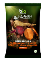 Chipsy Warzywne Solone Bezglutenowe BIO 90 g BIO Zentrale