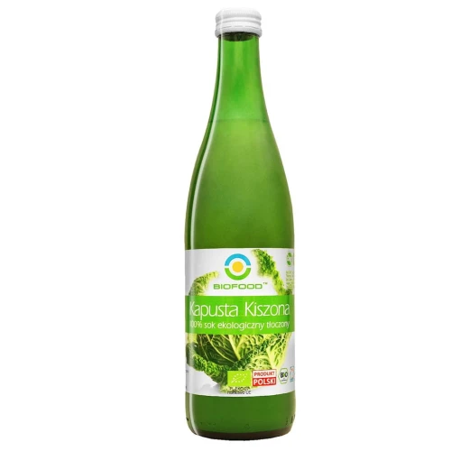 Sok z Kapusty Kiszonej NFC Bezglutenowy BIO 500 ml Bio Food