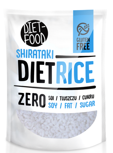 Makaron Konjac w Kształcie Kulek Bezglutenowy 370 g Diet-Food