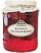 Kompot Truskawkowy 640 g (260 g) Krokus