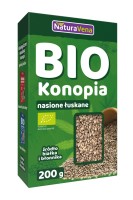Nasiona Konopi Łuskane BIO 200 g Naturavena