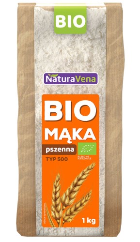 Mąka Pszenna Typ 500 BIO 1 kg Naturavena