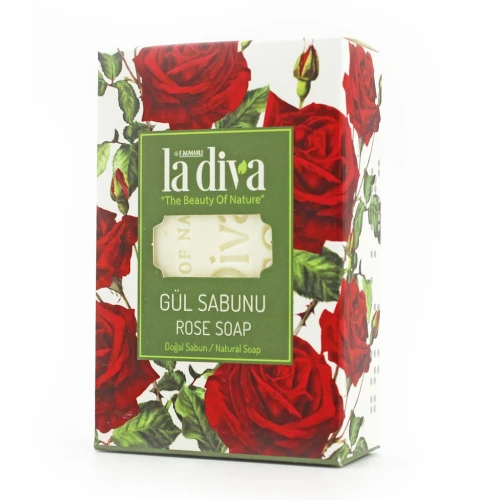 Mydło w Kostce Róża 100 g La Diva