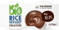 Deser Ryżowo - Czekoladowy Bezglutenowy BIO (2 x 130 g) 260 g The Bridge