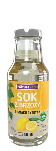 Sok z Brzozy o Smaku Cytryny 330 ml Naturavena