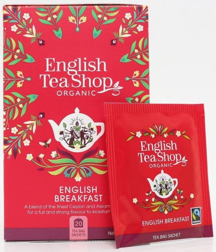 Herbata English Breakfast Fair Trade BIO (20 x 2,5 g) 50 g English Tea Shop