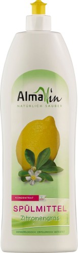 Płyn do Mycia Naczyń Trawa Cytrynowa Koncentrat BIO 1 L Almawin
