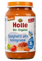 Obiadek Spaghetti Bez Dodatku Cukrów Od 8 m-c Demeter BIO 220 g Holle