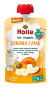 Mus w Tubce Banan - Jabłko - Mango - Morela Bez Dodatku Cukrów Od 6 m-c Demeter BIO 100 g Holle