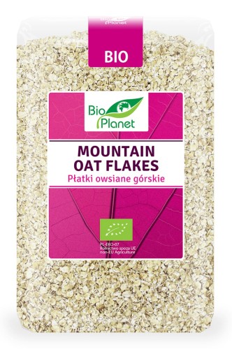 Płatki Owsiane Górskie BIO 1 kg Bio Planet