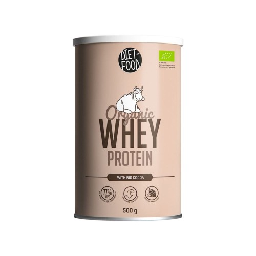Koncentrat Białka Serwatkowego z Kakao BIO 500 g Diet-Food