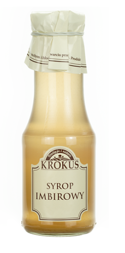 Syrop Imbirowy Bezglutenowy 355 g (280 ml) Krokus