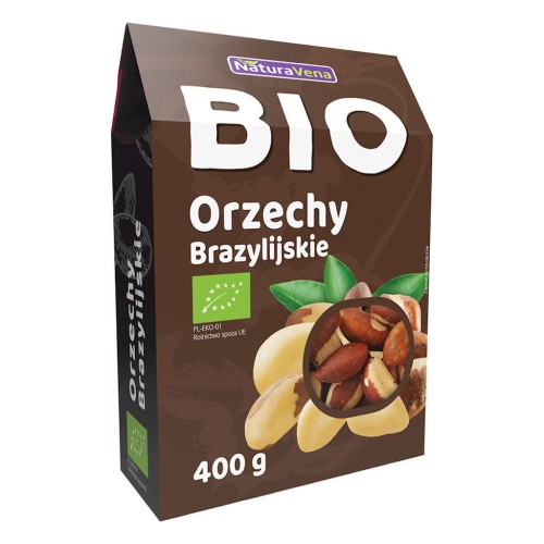 Orzechy Brazylijskie BIO 400 g Naturavena