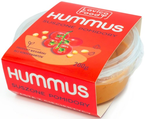 Hummus Suszone Pomidory 200 g Lavica Food