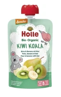 Mus w Tubce Kiwi Koala (Gruszka - Banan - Kiwi) Bez Dodatku Cukrów od 8 Miesiąca Demeter BIO 100 g Holle
