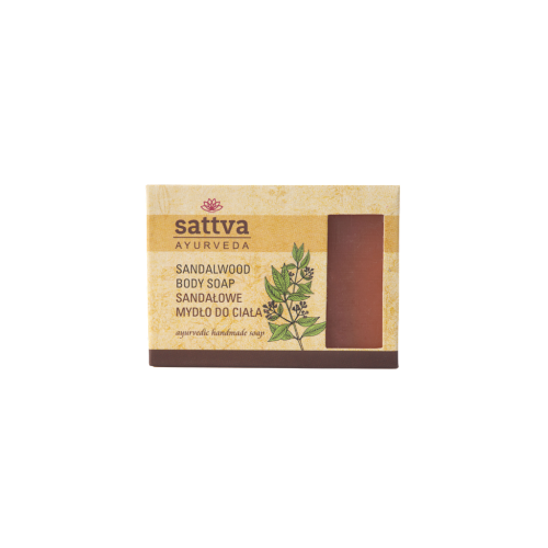 Mydło w Kostce do Ciała Drzewo Sandałowe 125 g Sattva