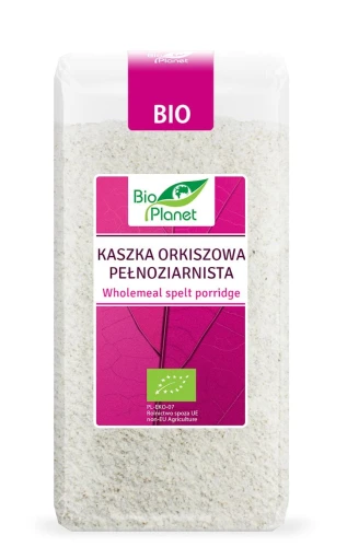 Kaszka Orkiszowa Pełnoziarnista BIO 400 g Bio Planet