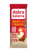 Baton Daktylowy Jabłko & Cynamon bez Dodatku Cukrów 35 g Dobra Kaloria