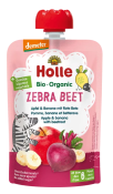 Mus w Tubce Buraczana Zebra bez Dodatku Cukrów od 6 Miesiąca Demeter BIO 100 g Holle