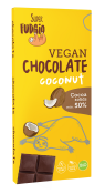 Czekolada Kokosowa Bezglutenowa BIO 80 g Super Fudgio