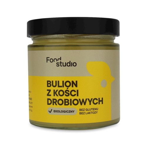 Bulion z Kości Drobiowych Bezglutenowych BIO 350 ml Food Studio